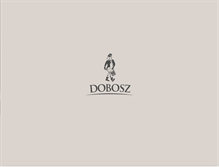 Tablet Screenshot of dobosz.pl